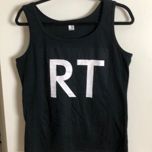 Black Anvil black top exclusive RT design in White